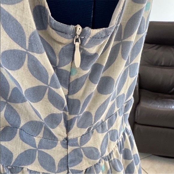 Fossil Blue Patterned Women's Dress - Picture 5 of 7